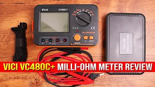 Vici VC480C Milliohm Meter Review Milliohm Meter Vs Multimeter [upl. by Ydne]