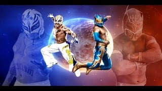 WWE 13  Rey Mysterio Vs Sin Cara [upl. by Atiras643]