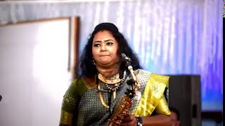 Saxophone Subbalaxmi I O MERE SONA I Super hit Saxophone Instrumental I Best Female Saxophonist [upl. by Sidney]