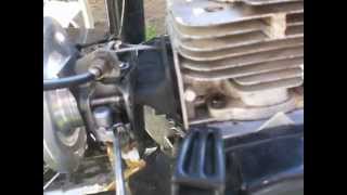 Gas scooter rebuild 2949cc goped type part 2 running [upl. by Weathers]