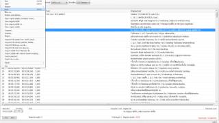 Subtitle Edit tutorial 4 How to work parallel to a previously translated text [upl. by Wager]