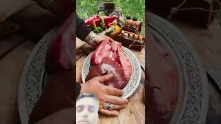 Id tog fogdog dfo food cooking steak outdoorcooking keşfet bushcraft bbq instral seafood [upl. by Liebowitz]