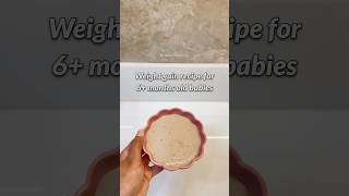 Weight gain recipe for 6 months babies babyfood babyfoodideas babyfoodrecipe blw [upl. by Spratt]