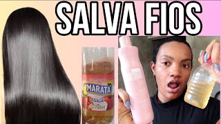 JOGUE NO SHAMPOO E TENHA UM CABELO ALINHADO LISO SEM FRIZ E GRANDE FIQUEI SURPRESA COM O RESULTAD [upl. by Richmal739]