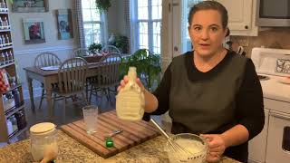 Homemade ranch dressing from our homestead kitchen [upl. by Atinna]