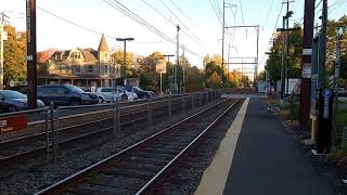 SEPTA Regional Rail Train 3546 at Gwynedd Valley PA [upl. by Vasilek]