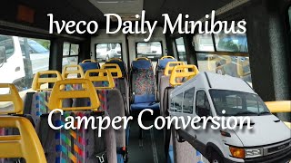 Intro  We Bought an Iveco Daily Minibus  BUS to CAMPER Conversion [upl. by Wertheimer]