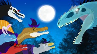 Halloween with Dinosaurs  DinoMania  Dinosaurs Сartoons [upl. by Ramirol]