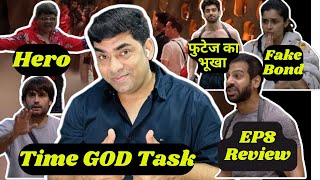 Bigg Boss 18 EP8 Review Time God Task Vivian vs Avinash Karnveer Chahat vs Isha Gunratna Hero [upl. by Elleimac]