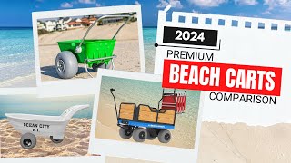 TOP High Performance Beach Cart Wagons– 2024 Comparison amp Review [upl. by Kaylee899]