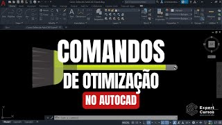 5 Comandos de otimização no AutoCAD [upl. by Etnoid]