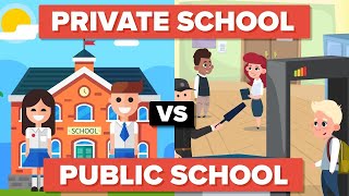 Private School vs Public School  How Do The Students Compare [upl. by Schacker680]