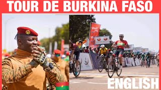 TOUR DE BURKINA FASO President Ibrahim Traore warned message burkinafaso news [upl. by Mikahs628]