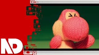 Poochy amp Yoshis Woolly World Animation Footage [upl. by Eemia]