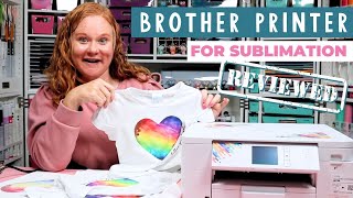 Brother Sublimation Printer Review and Setup [upl. by Nohsav]