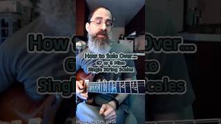 How To Solo OverG7 or G Mixo using Single String Scales for improvisation [upl. by Albertina]