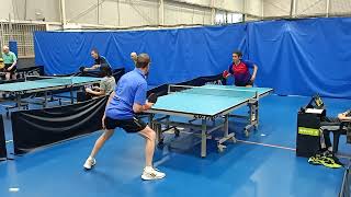 2024 NSW veterans div 2 David Clackson vs Maha Saad set 5 [upl. by Jo417]