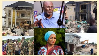 Samira Bawumias brother Ordered Soldiers to CoIIapsed Kennedy Agyapongs fundraiser Mansions [upl. by Rebekkah]