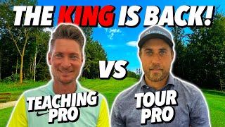 THE MATCH  das gibt es NICHT 😳 TEACHING PRO vs TOUR PRO 🏌️⛳️ [upl. by Neelram]