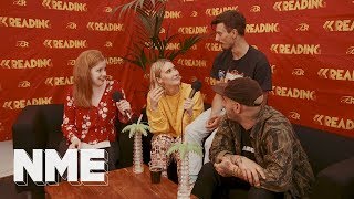 Reading Festival 2018 Fickle Friends reveal all about their new EP and talk dream collaborators [upl. by Oloapnaig]