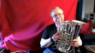 First test of Wessex Maly Travel Tornister Euphonium [upl. by Elroy]