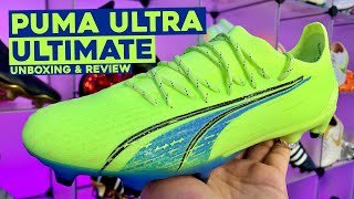 PUMA ULTRA ULTIMATE  UNBOXING amp REVIEW [upl. by Ecaroh820]