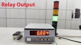 Configure Eagle Weight Scale Set Point Indicator with 4 Relay Output Settings with Tower Light [upl. by Enilaf]