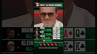 Pocket AA Dream Scenario poker [upl. by Jangro660]