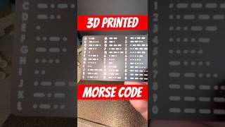 Morse Code Thingy 3dprinting [upl. by Orelle609]