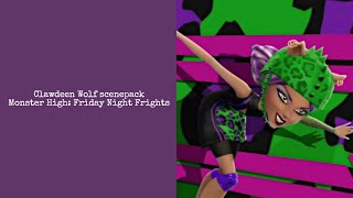 Clawdeen Wolf scenepack Monster High Friday Night Frights 1080p [upl. by Eilrak753]