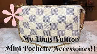 Louis Vuitton Damier Azur and the wear and tear [upl. by Westfahl848]