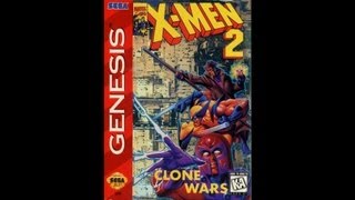 XMen 2 Clone Wars Прохождение Sega Rus [upl. by Shaylyn]