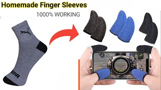 How to make finger sleeves for gaming  Finger Sleeves for Pubg OR Free Fire  Cr Make [upl. by Kaitlin]