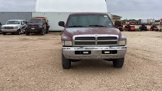 NOVEMBER 16TH AUCTION  LOT 3196 1998 DODGE 1500 HALF TON TRUCK [upl. by Mylander]