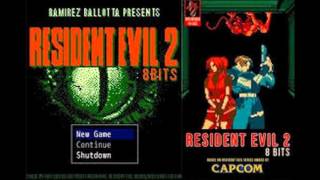 Resident Evil 2  Save Room 8 bits [upl. by Eirod]