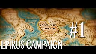 Total War Rome 2 Epirus Campaign 1 [upl. by Ark]