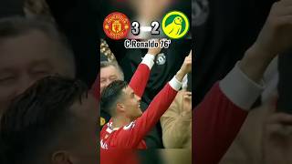 🏴󠁧󠁢󠁥󠁮󠁧󠁿Manchester United Vs Norwich City⚡️Highlights Match Hattrick ronaldo shorts [upl. by Carmon216]