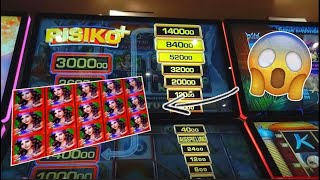 SPIELBANK💥VOLLBILD💥Jackpot💥Risikoleiter 3000💥20 Euro [upl. by Kered]