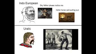 Indo European vs Uralic Lore [upl. by Drofhsa]