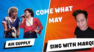 Come What May  Karaoke  Duet Version [upl. by Narot]