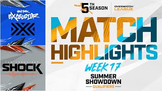 NYXLOverwatch vs sanfranciscoshock  Summer Showdown Qualifiers Highlights  Week 17 Day 1 [upl. by Hadden818]