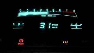 7MGTE—MZ20 Soarer 133519kms—Stock  JS785—Dash RunningMPG [upl. by Eustache453]