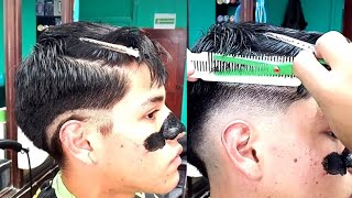 Corte Degradado  cortes DESVANECIDO para HOMBR Tutorial BARBERÍA [upl. by Tiena]