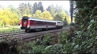 grüne 18 478 auf der Bayerischen Waldbahn am 1691998 [upl. by Aicele]