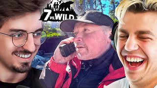 Joey Kelly weigert sich zu gehen   7 vs Wild Behind the Scenes Reaction feat papaplatte [upl. by Arondel]