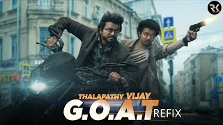 GOAT  official trailer  Vijay Thelapati New South Official Movie Trailer [upl. by Oiceladni504]