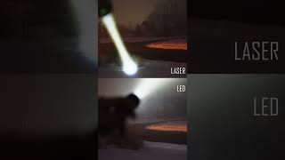 LASER FLASHLIGHTS vs LEDs [upl. by Name]