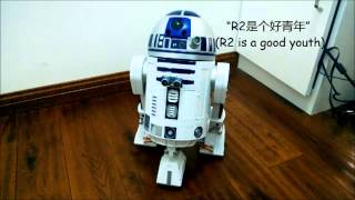 R2D2 Robot Powered by Raspberry Pi [upl. by Mastic]