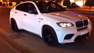 BMW X6m SicknTuned Performance Launch Control Passenger was NOT ready [upl. by Euqinommod]