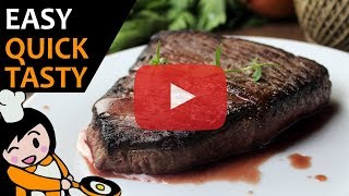 Rump Steak  Recipe Videos [upl. by Ainex43]